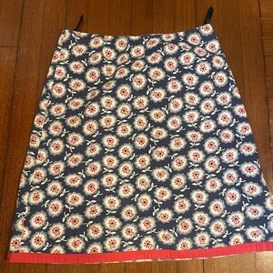 Boden cotton lined skirt US size 8 UK size 12